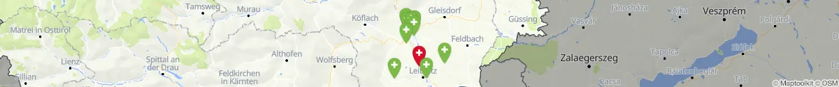 Map view for Pharmacies emergency services nearby Allerheiligen bei Wildon (Leibnitz, Steiermark)